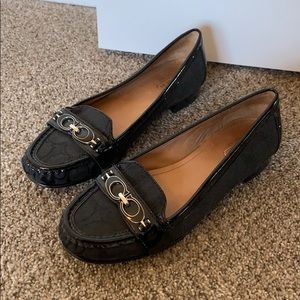 Authentic Coach Outlet Signature Loafers